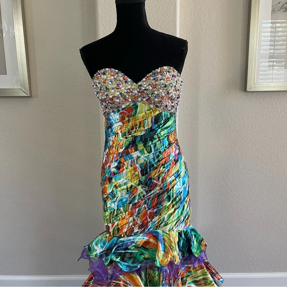 NWT Bicici & Coty Formal Dress/Gown | S - Picture 6 of 13